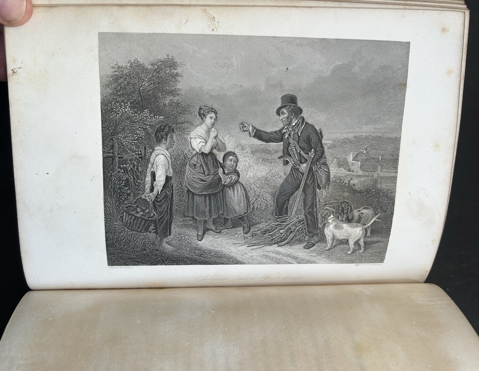 1856 LEAFLETS OF MEMORY Poetry / Prose Annual / Gift Book / Leavitt & Allen NY