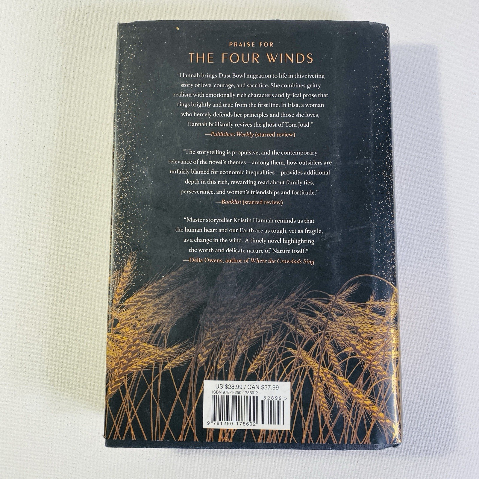 The Four Winds by Kristin Hannah (2021, Hardcover)