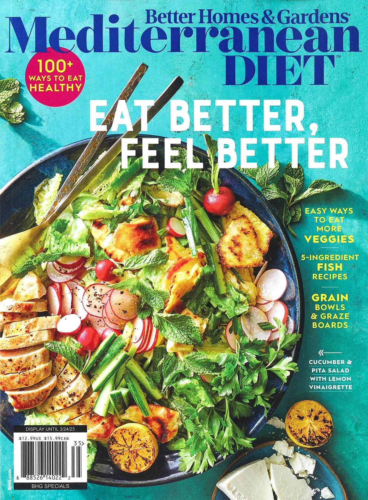 BHG MEDITERRANEAN DIET MAG. – SPECIALS 2022 / 2023 – EAT BETTER, FEEL BETTER