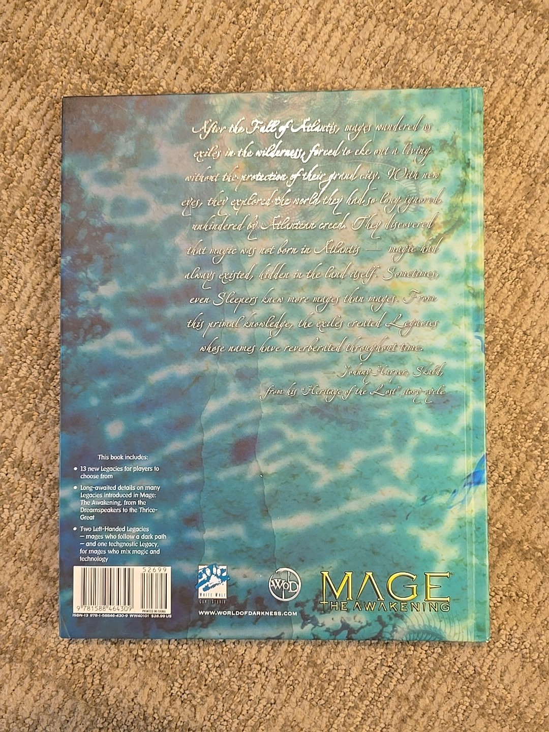 Legacies: The Ancient by Howard Ingham: NEW