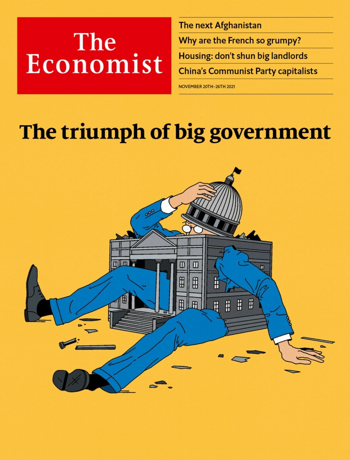THE ECONOMIST MAGAZINE | NOV 20TH-25TH, 2021 | THE TRIUMPH OF BIG GOVERNMENT
