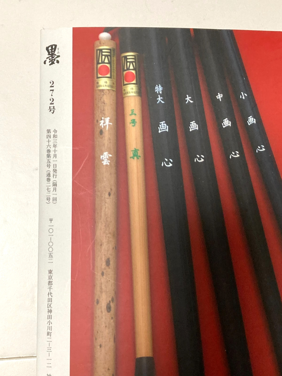 Japanese Calligraphy Magazine SUMI – Study of Kanji Scrolls, Art Reference
