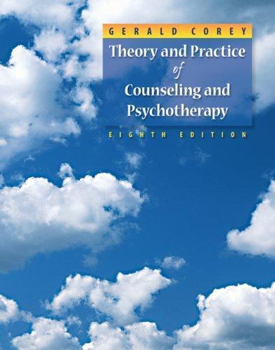 Theory and Practice of Counseling and Psychotherapy by Corey, Gerald, Acceptable