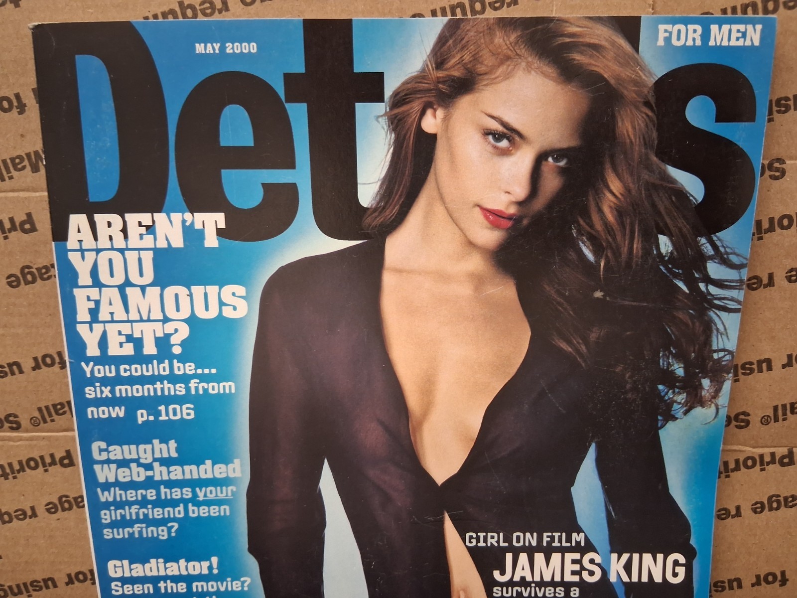 JAIME (JAMES) KING May 2000 DETAILS Magazine