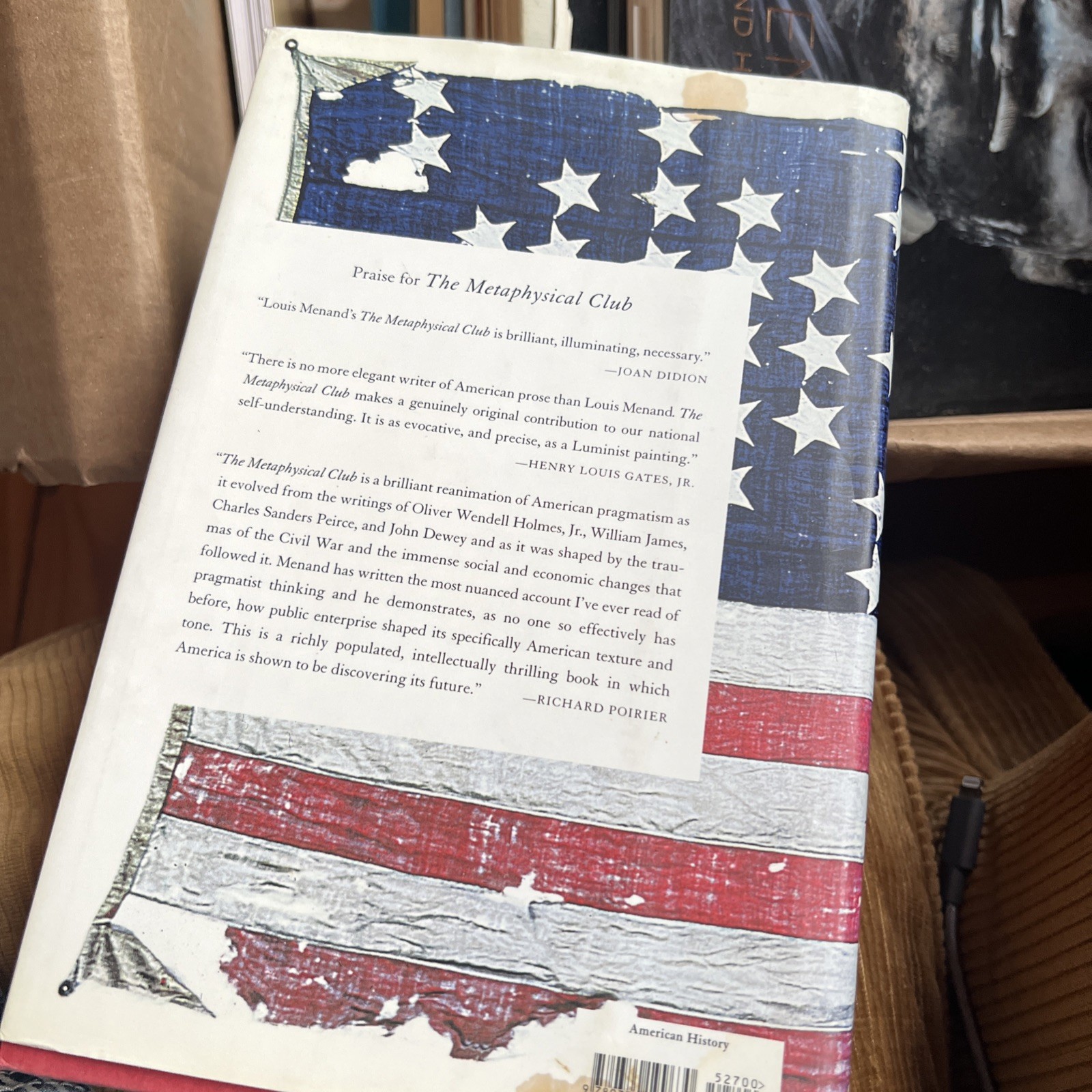 The Metaphysical Club : A Story of Ideas in America by Louis Menand