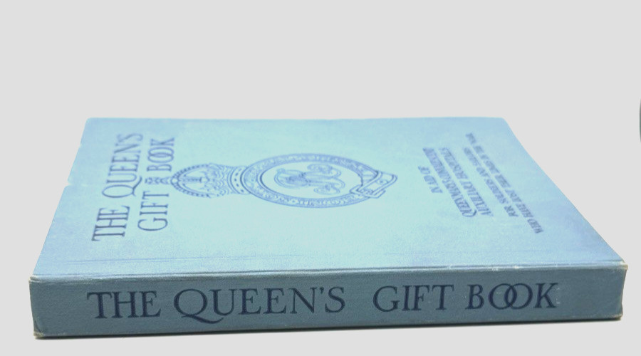 Antique 1915 WWI The Queen’s Gift Book Arthur Rackham J.M. Barrie A. Conan Doyle