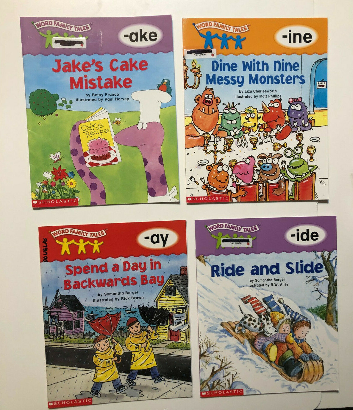 World Family Tales Bundle Elementary Phonics Education by Scholastic USED 2002