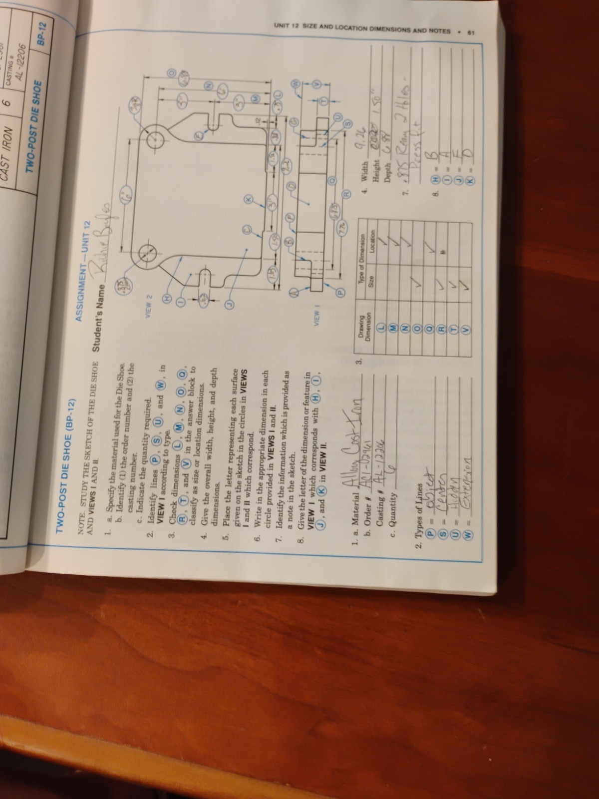 Blueprint Reading and Technical Sketching for Industry