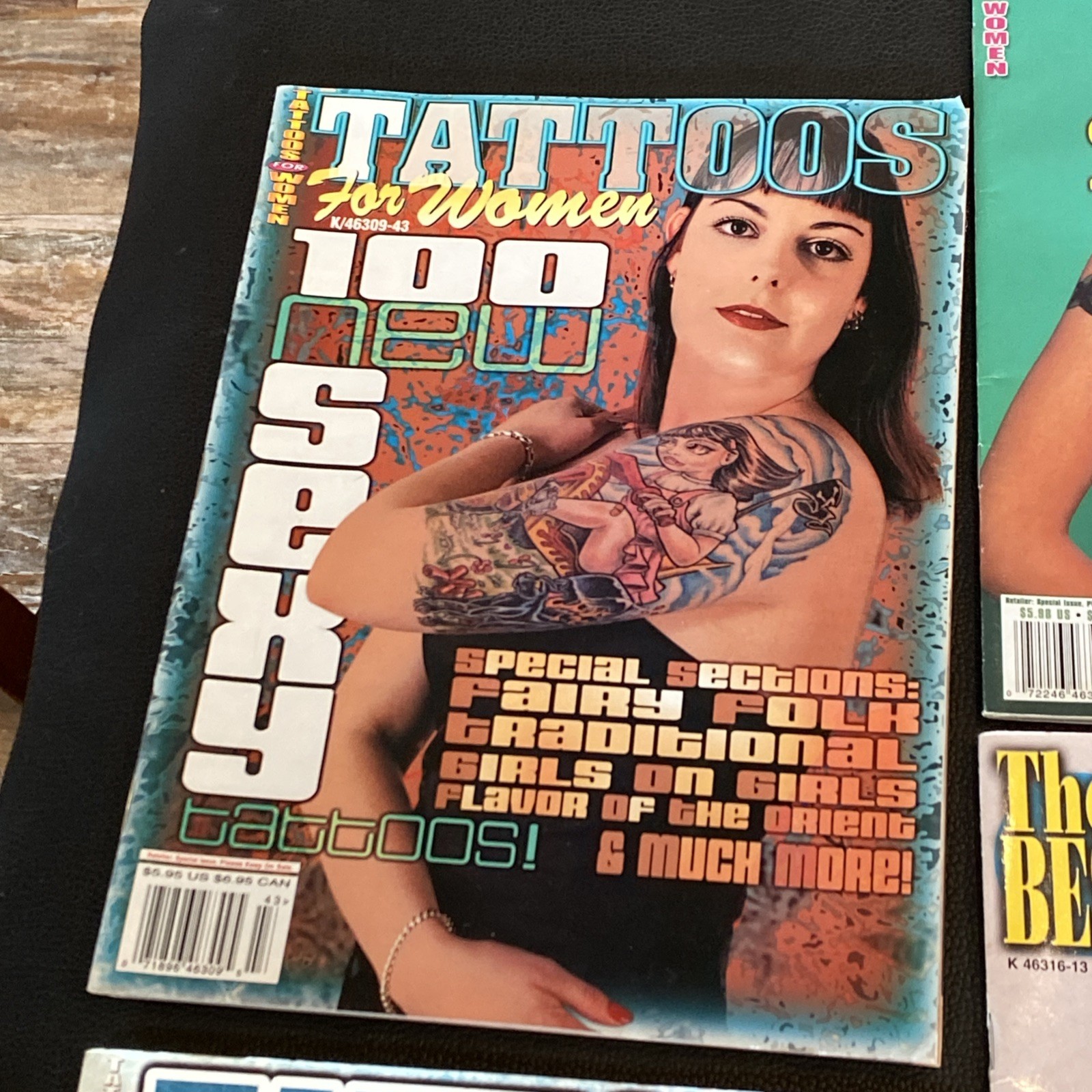 TATTOOS FOR WOMEN MAGAZINE Lot 10 1997 1999 2000 2001 2002 2003 Ink Design Ideas