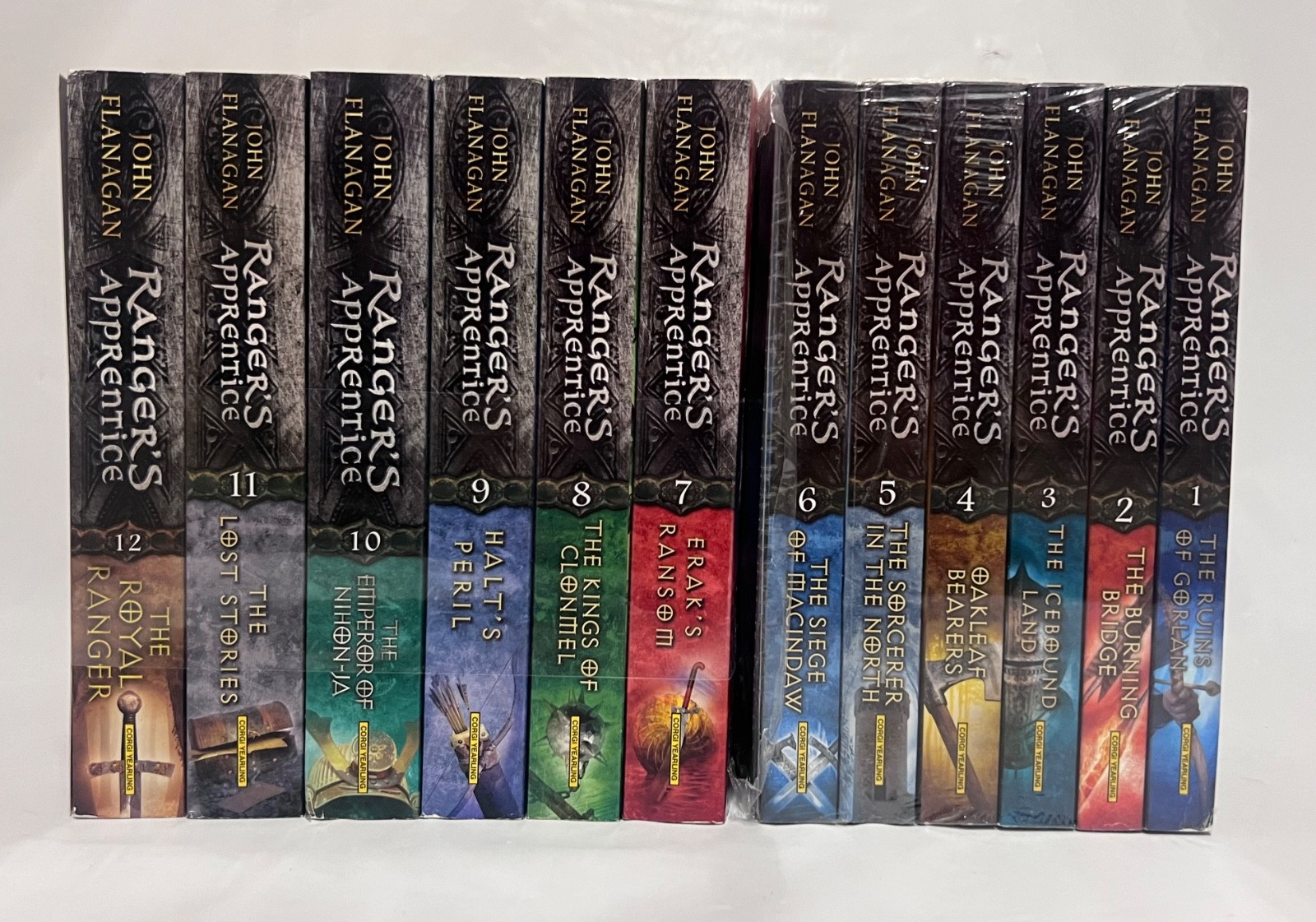 RANGER’S APPRENTICE The Complete Series by John Flanagan Set of Paperbacks 1-12