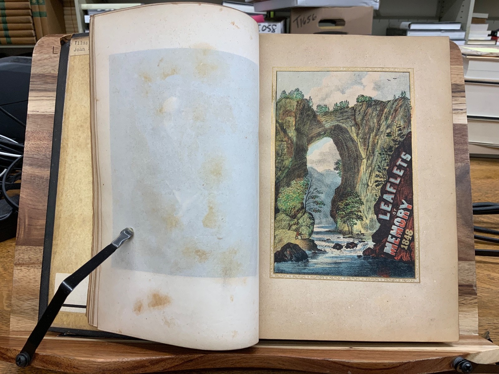 Leaflets of Memory An Illuminated Annual Gift Book for 1850 Reynell Coates