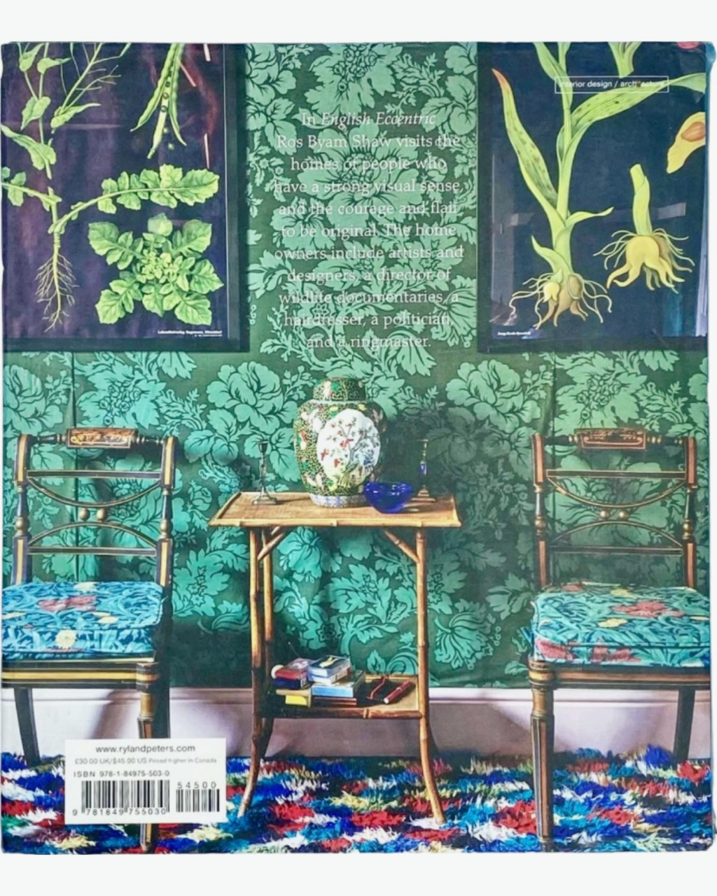 English Eccentric by Ros Byam Shaw 2014 Book Hardcover Home Decor