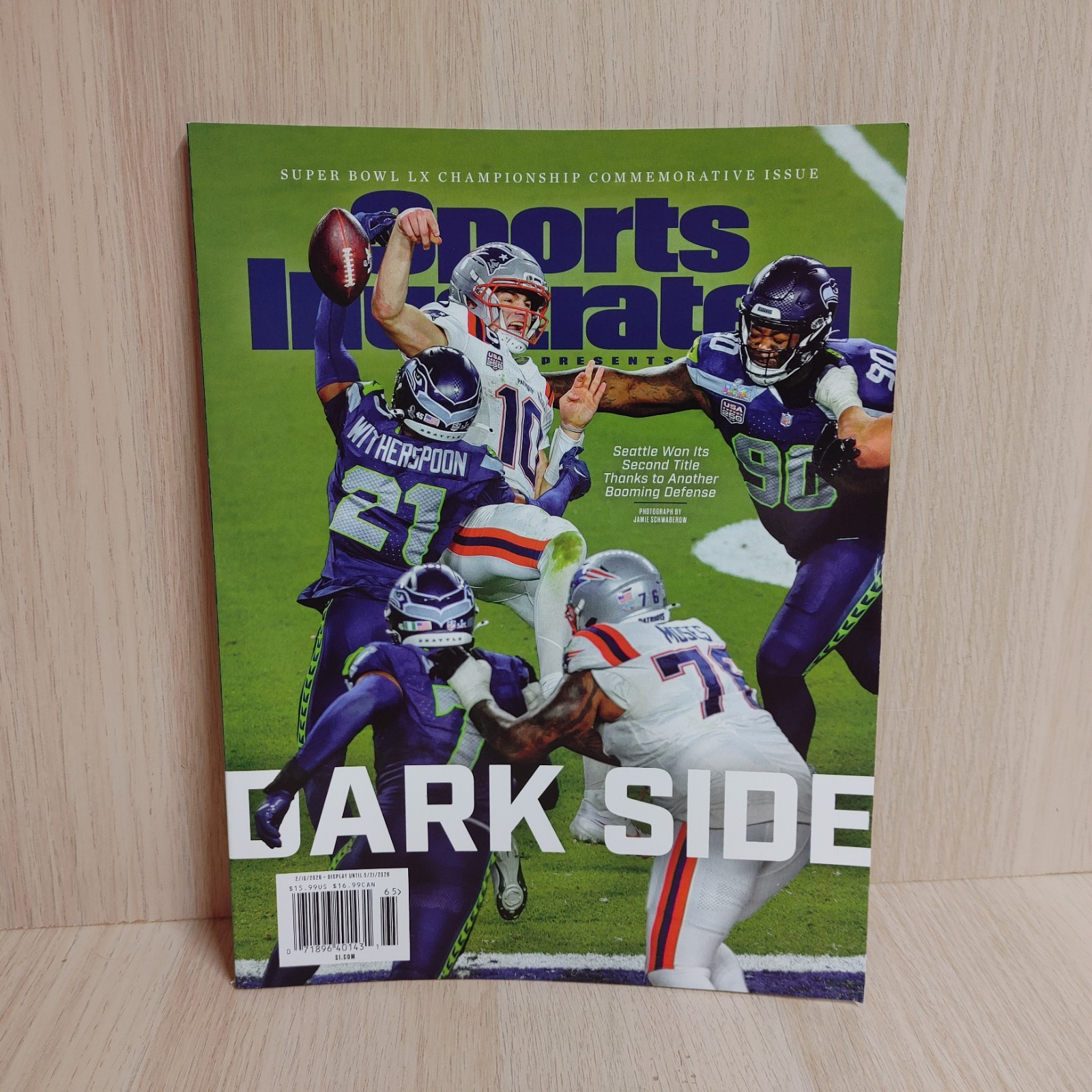 Sports Illustrated 2026 MAGAZINE Seattle Seahawks Super Bowl LX Champions