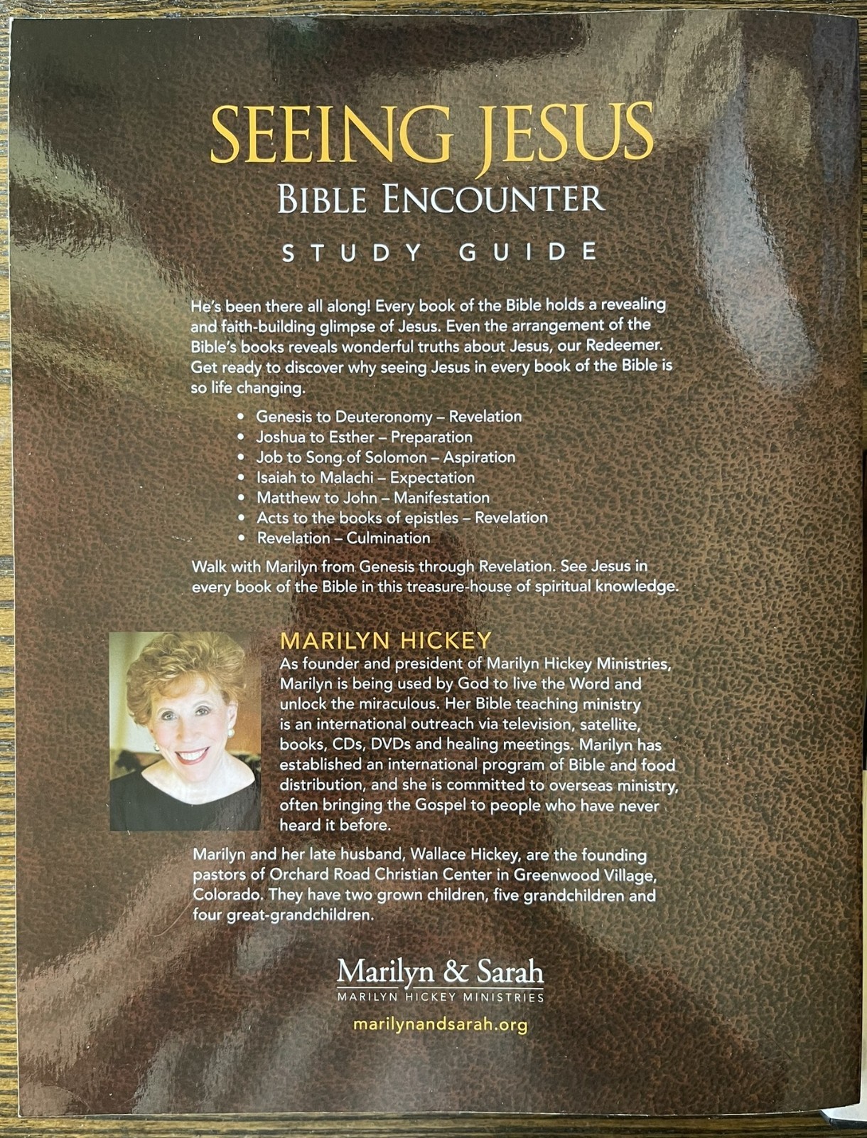 Seeing Jesus Bible Encounter Study and 2 DVD’s Guidebook by Marilyn Hickey :VG+