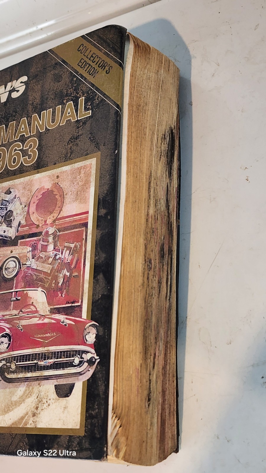 Chilton’s Auto Repair Manual 1954-1963 Collector’s Edition VINTAGE hardcover