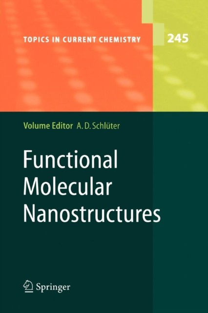 Schlter – Functional Molecular Nanostructures – New paperback or soft – X555z