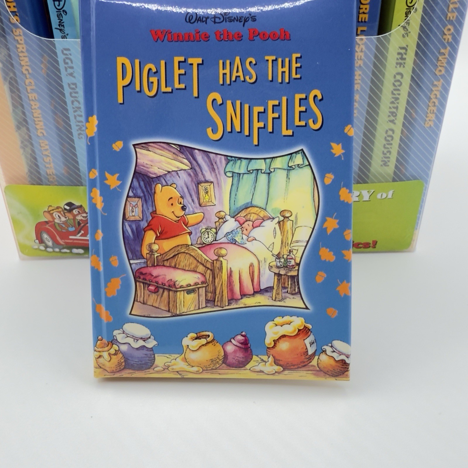 Disney Mini Library Storybook Classics Set of 8 Books w Case Lion King Pooh HTF