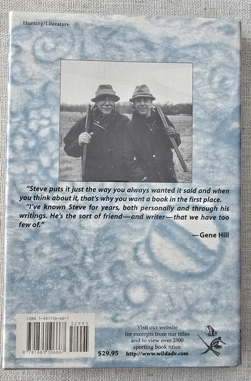 Shotgunner: Reflections on Birds, Guns, and Dogs by Steve Smith – SIGNED