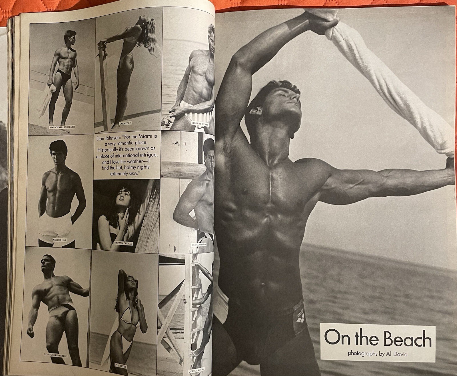 INTERVIEW MAGAZINE SEPTEMBER 1986 DON JOHNSON