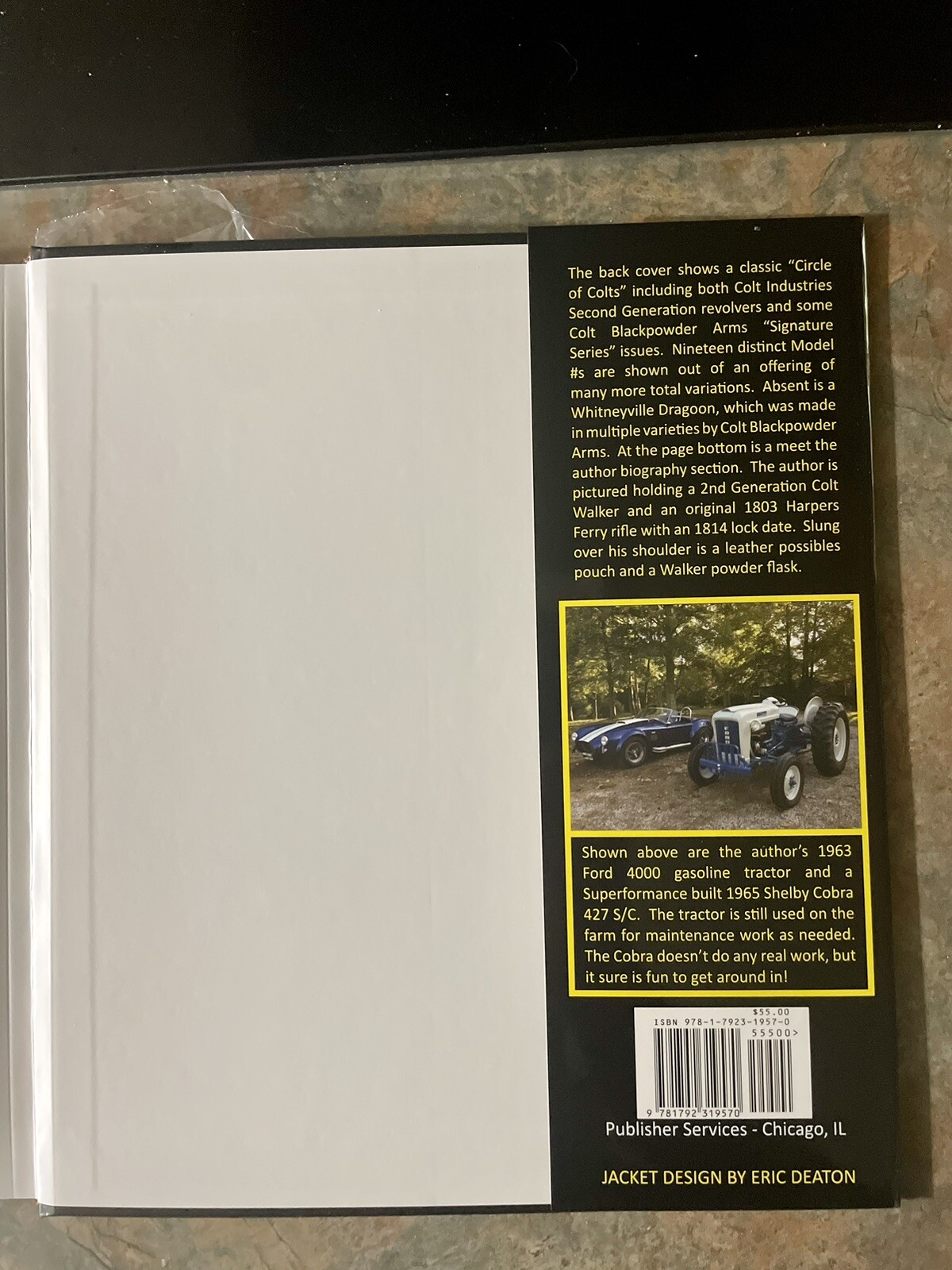 “Collecting Modern Colt Blackpowder Revolvers” book by Eric Deaton – 1st Edition