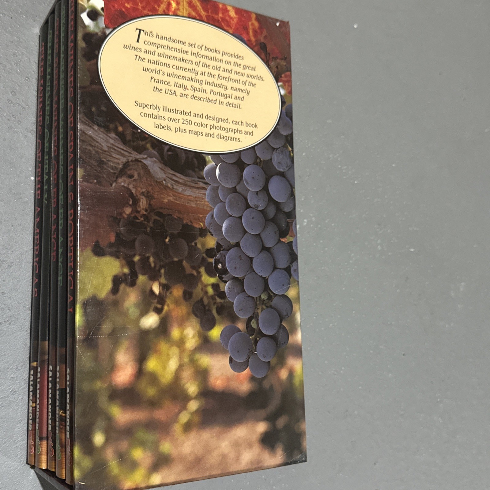 Robert Joseph Box Set Classic Wines Of The World 5 Book Set B12-50