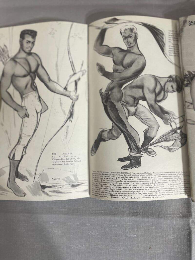 PHYSIQUE PICTORIAL MAGAZINES VOL.7 NO.2 SUMMER 1957 UN-CIRCULATED L/N