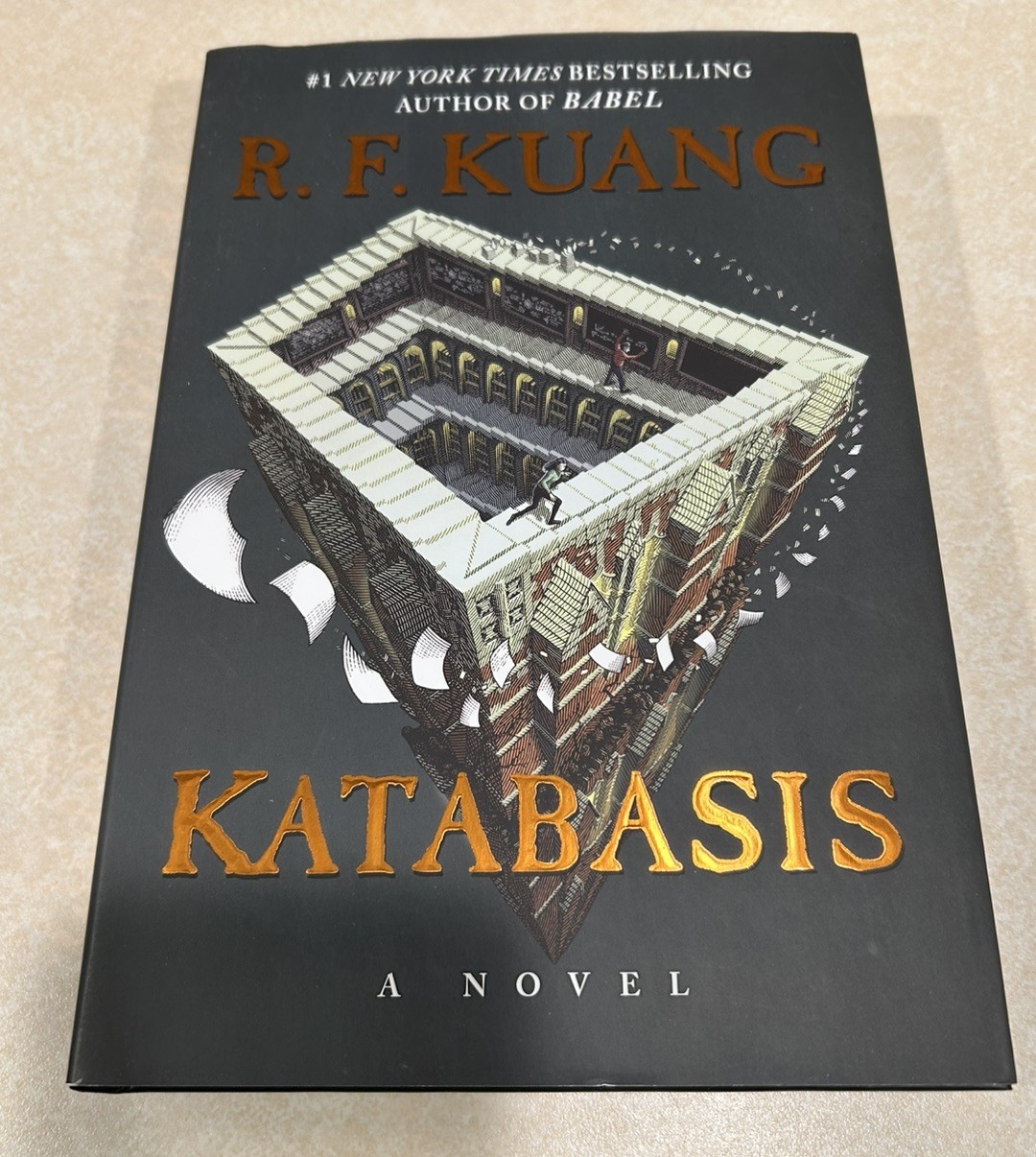Katabasis Deluxe Limited Edition Sprayed Edges Hardcover R. F. Kuang Like New