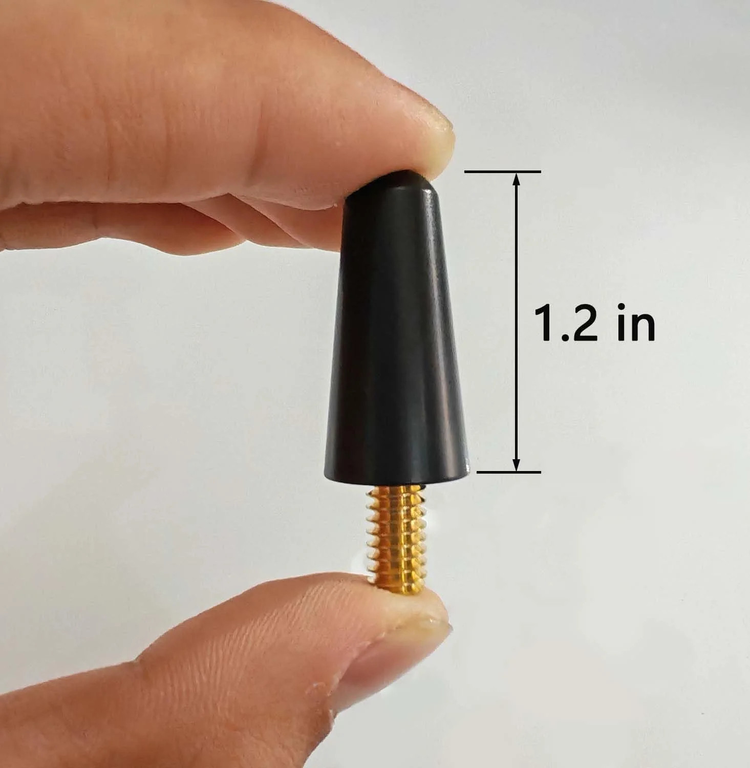 1.2 Inch Aluminum Antenna Compatible with Jeep Wrangler TJ Gladiator JK JKU JL J