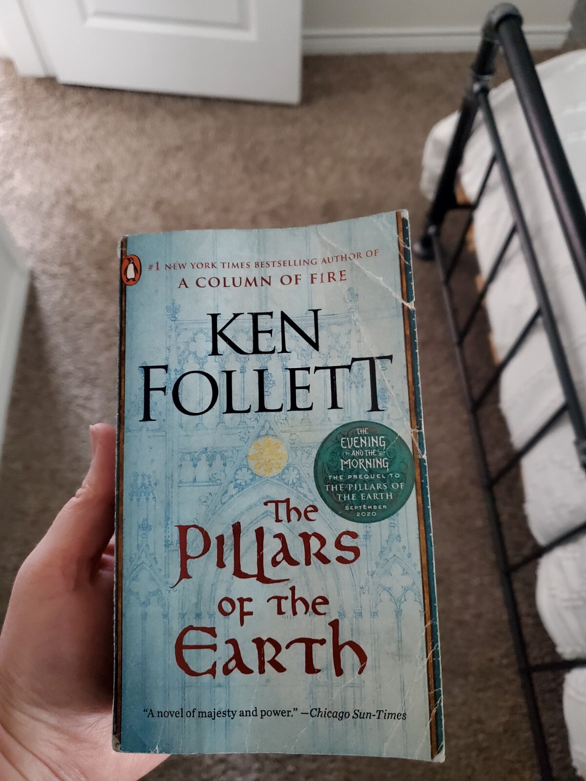 Kingsbridge Ser.: The Pillars of the Earth : A Novel by Ken Follett (1990, Mass
