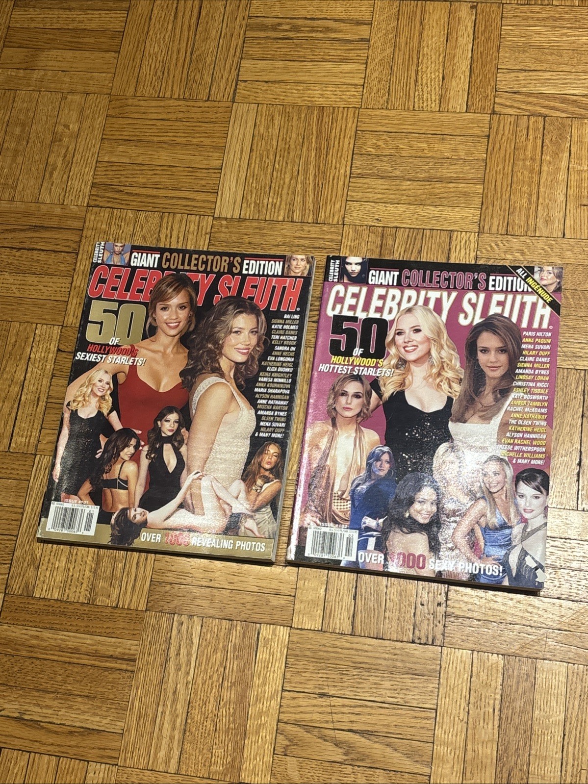 Vintage Celebrity Hollywood Stars Exposé Collectors Edition Magazines (2)