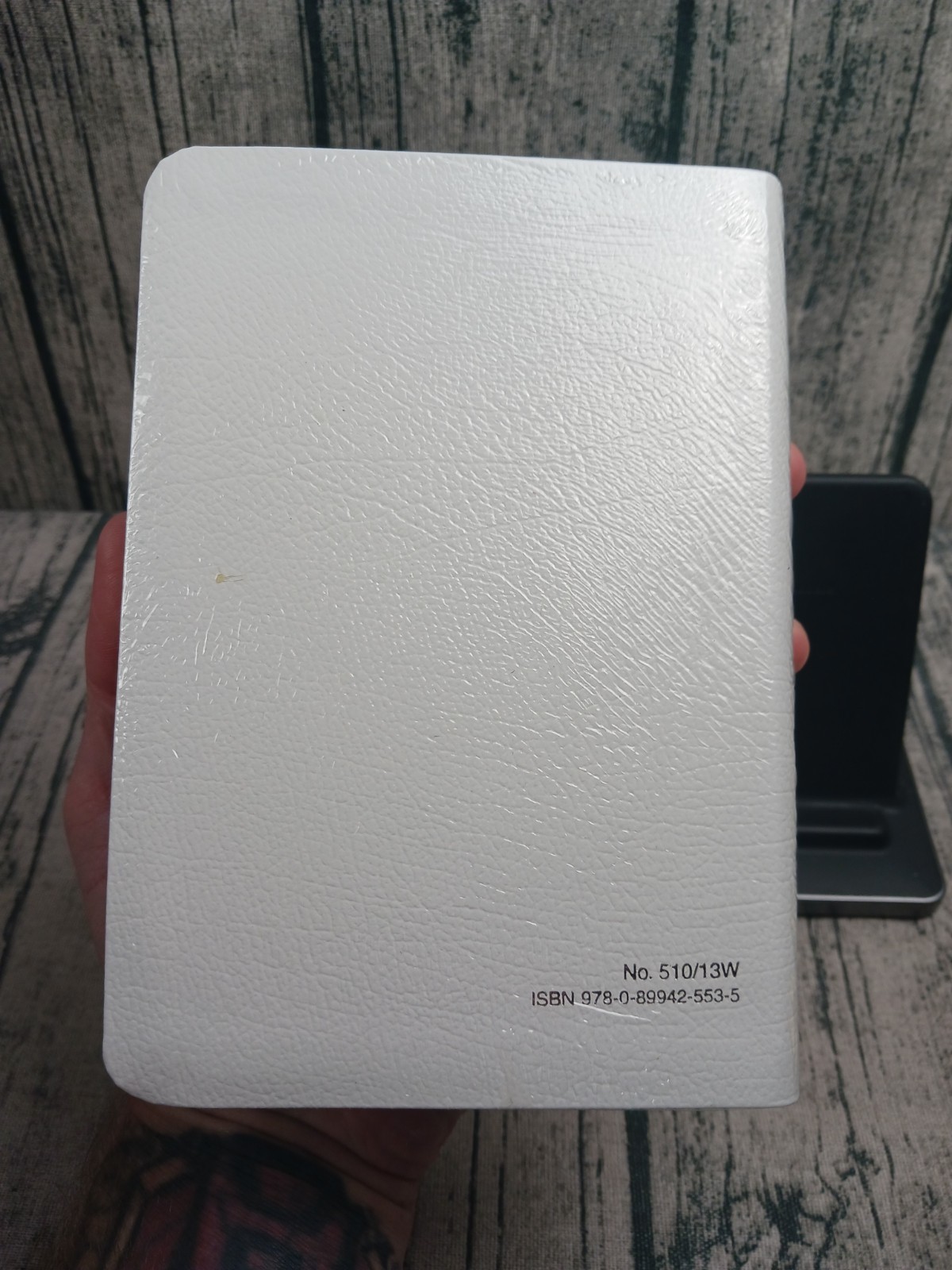 St. Joseph New American Bible Revised Edition (#510/13W) White Leather – New