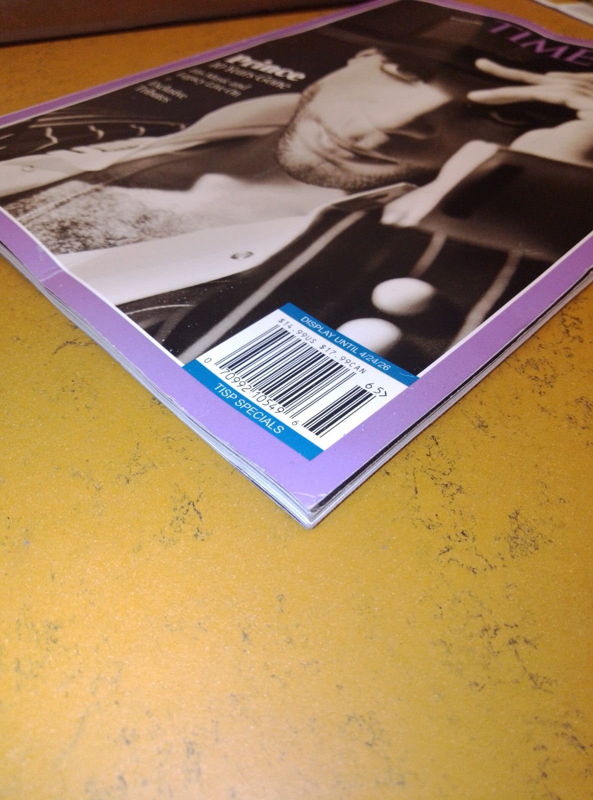 Prince, Time Magazine, 10 Year Anniversary Collectors Issue