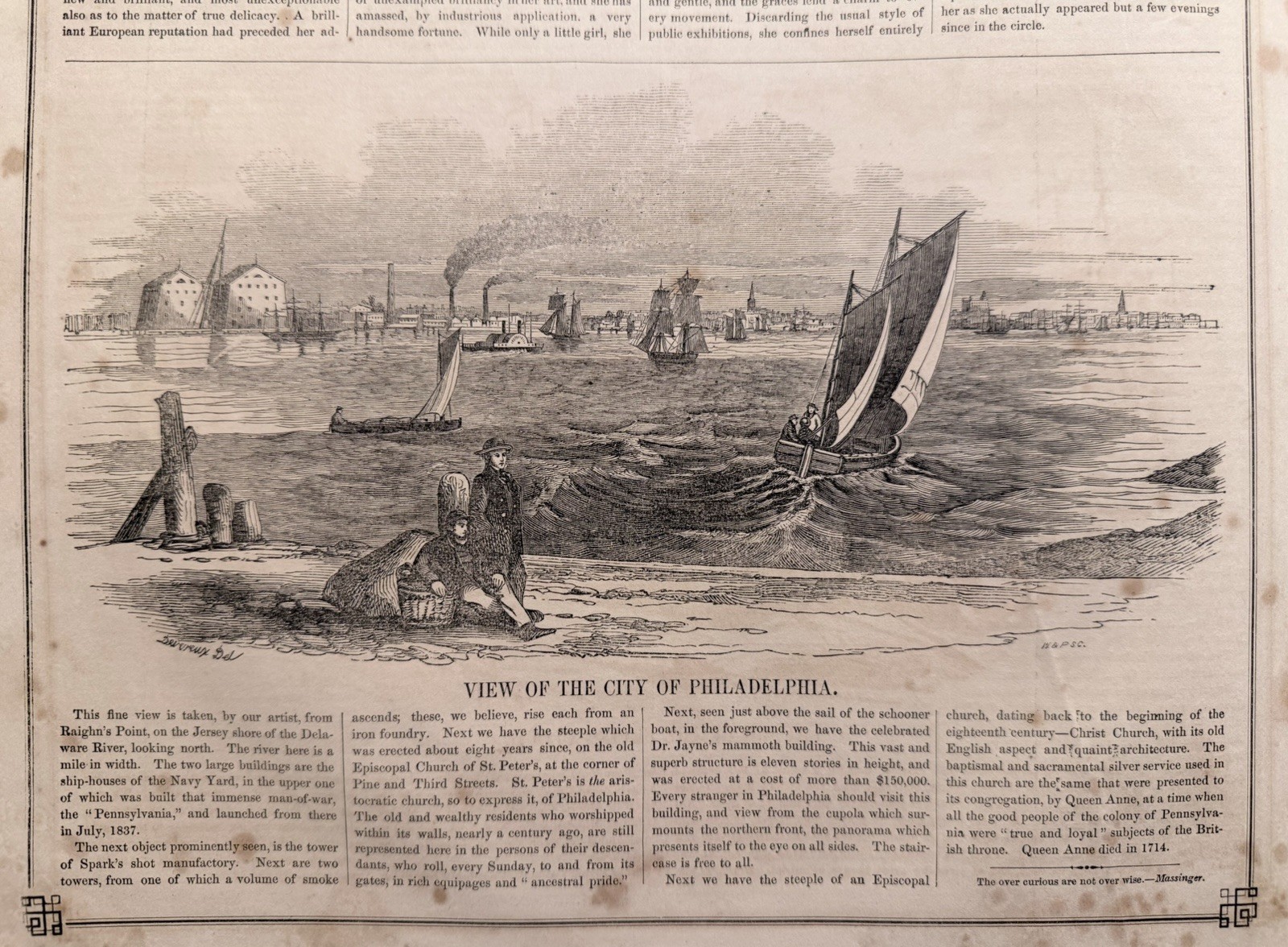 ORIGINAL 1851 GLEASON’S PICTORIAL: FUGITIVE SLAVE SIMMS BOSTON ABOLITIONIST RIOT
