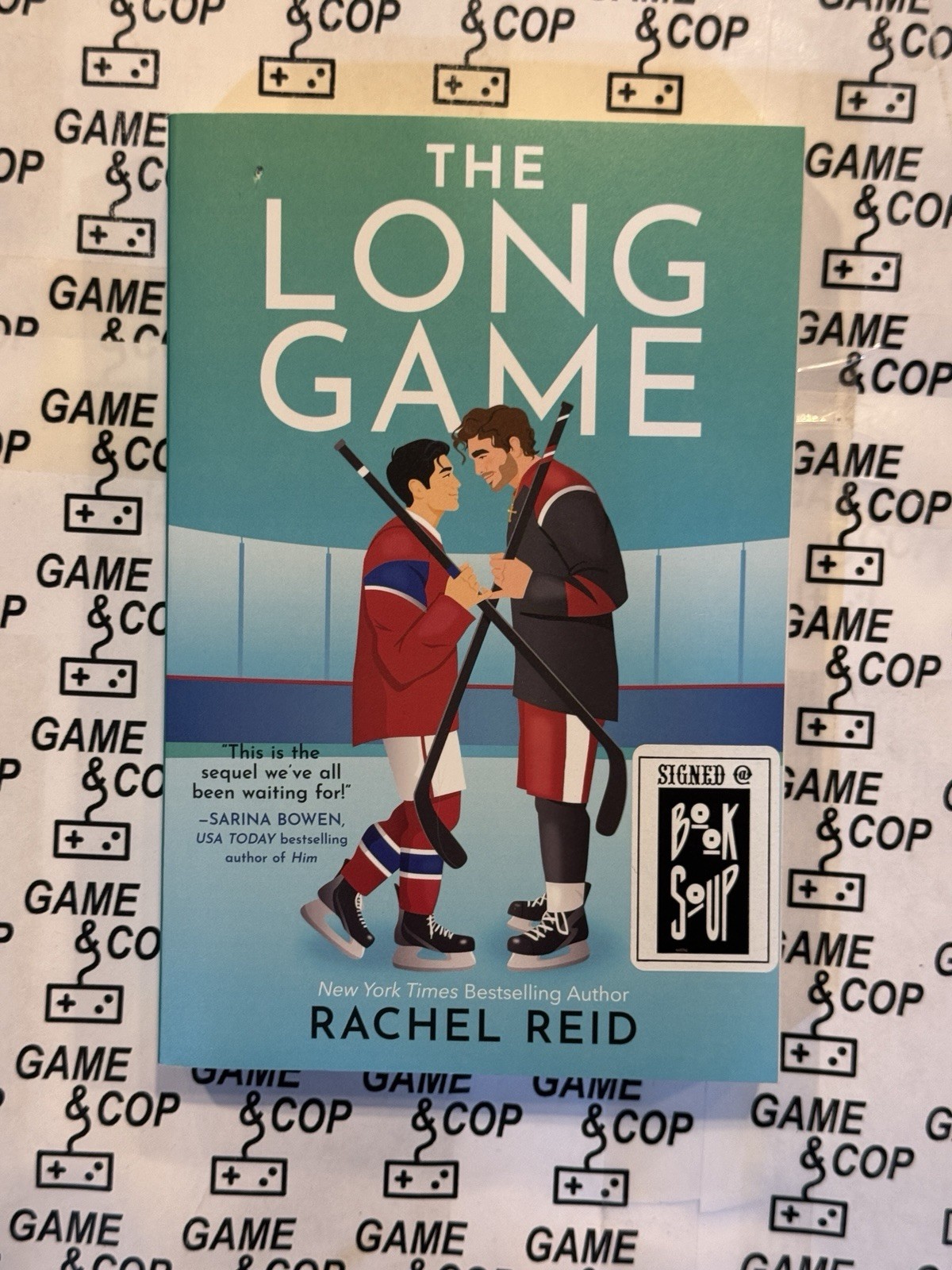 Heated Rivalry Series Signed The Long Game Rachel Reid Book