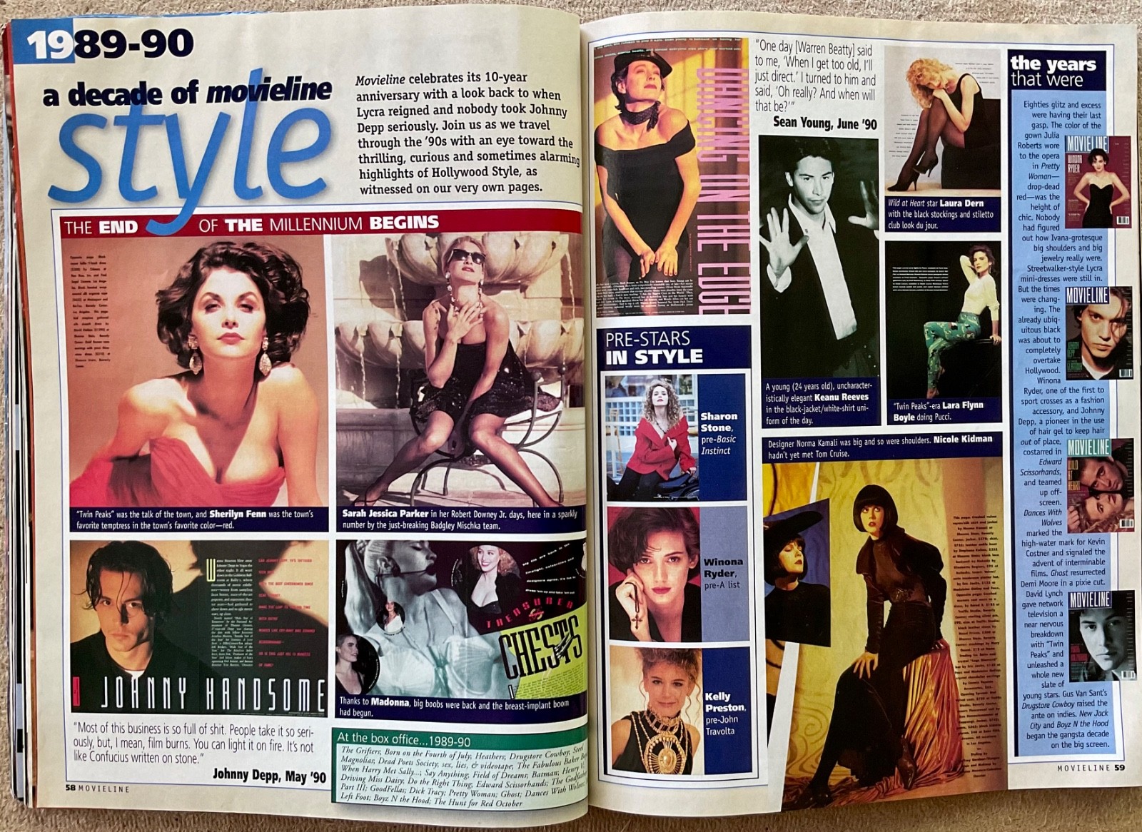 Movieline Magazine LOT of 3 VTG Issues March, Sept & Dec 1999 GOOD – ACC COND