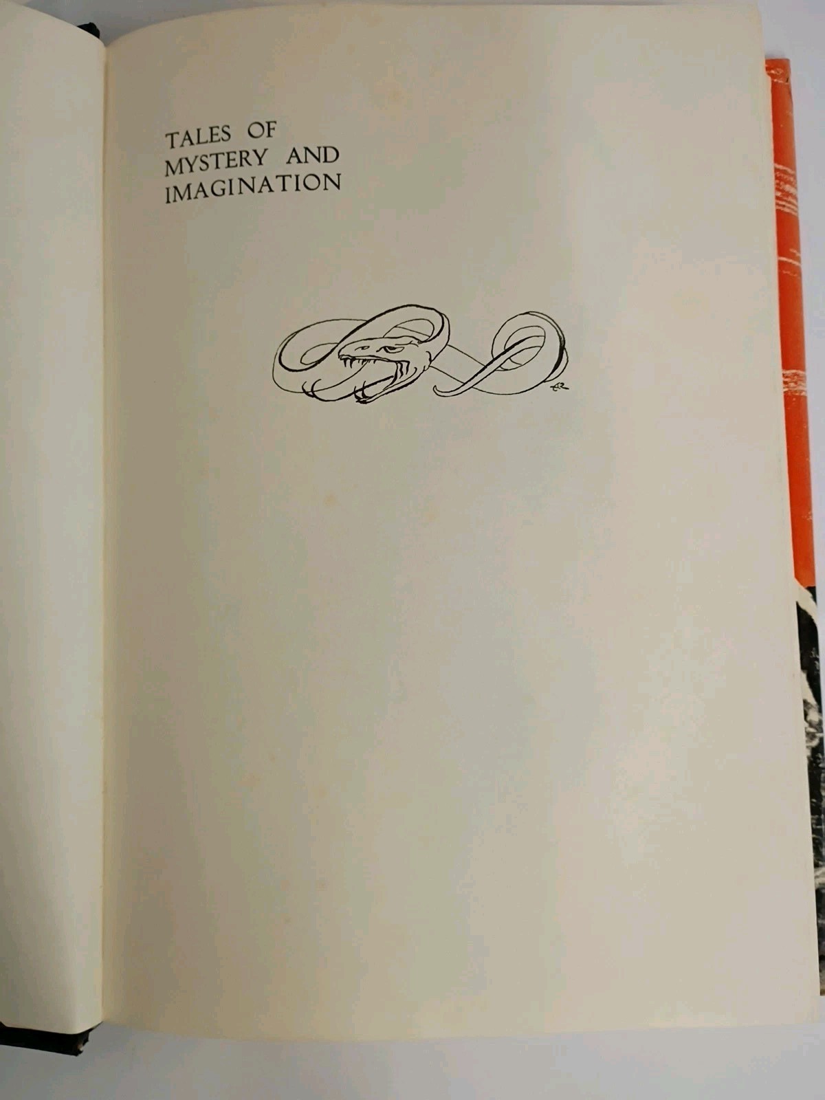 Vintage 1935 «POE’S TALES OF MYSTERY & IMAGINATION» 317-Page Hardcover