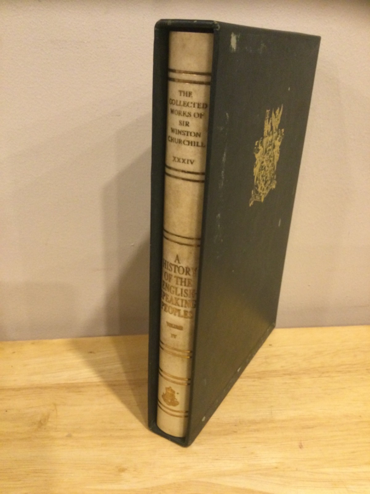 THE FIRST COLLECTED WORKS OF SIR WINSTON CHURCHILL THE CENTENARY LTD EDITION IV