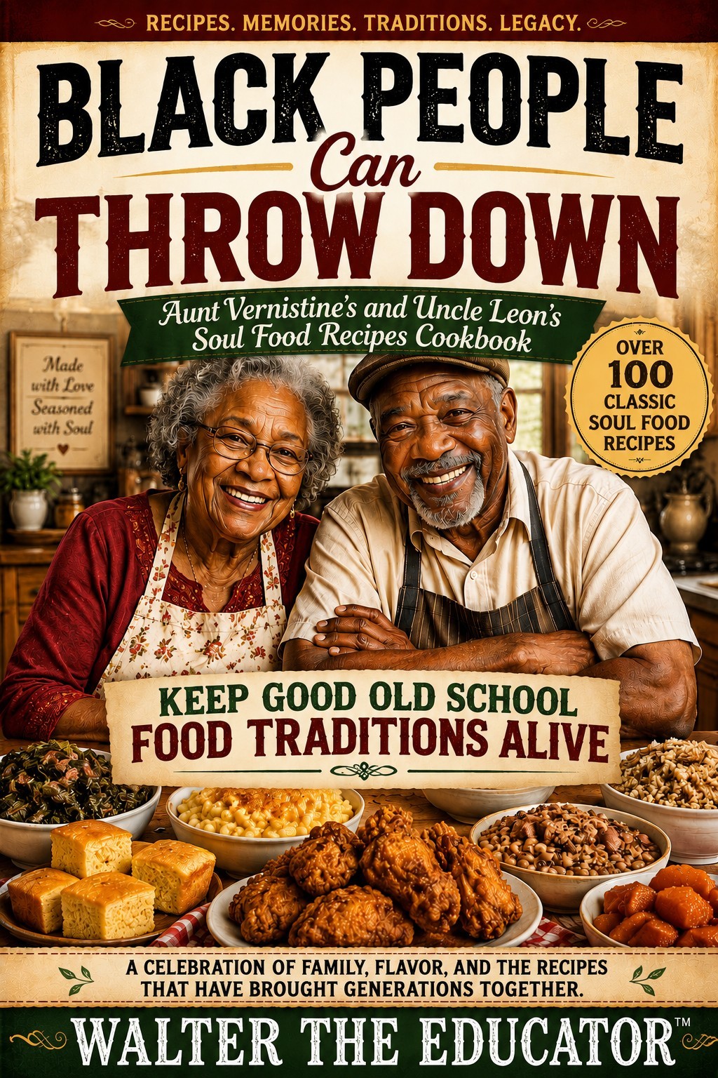 Soul Food Cookbook Black People Can Throw Down Soul Food Cookbook Walter the Edu