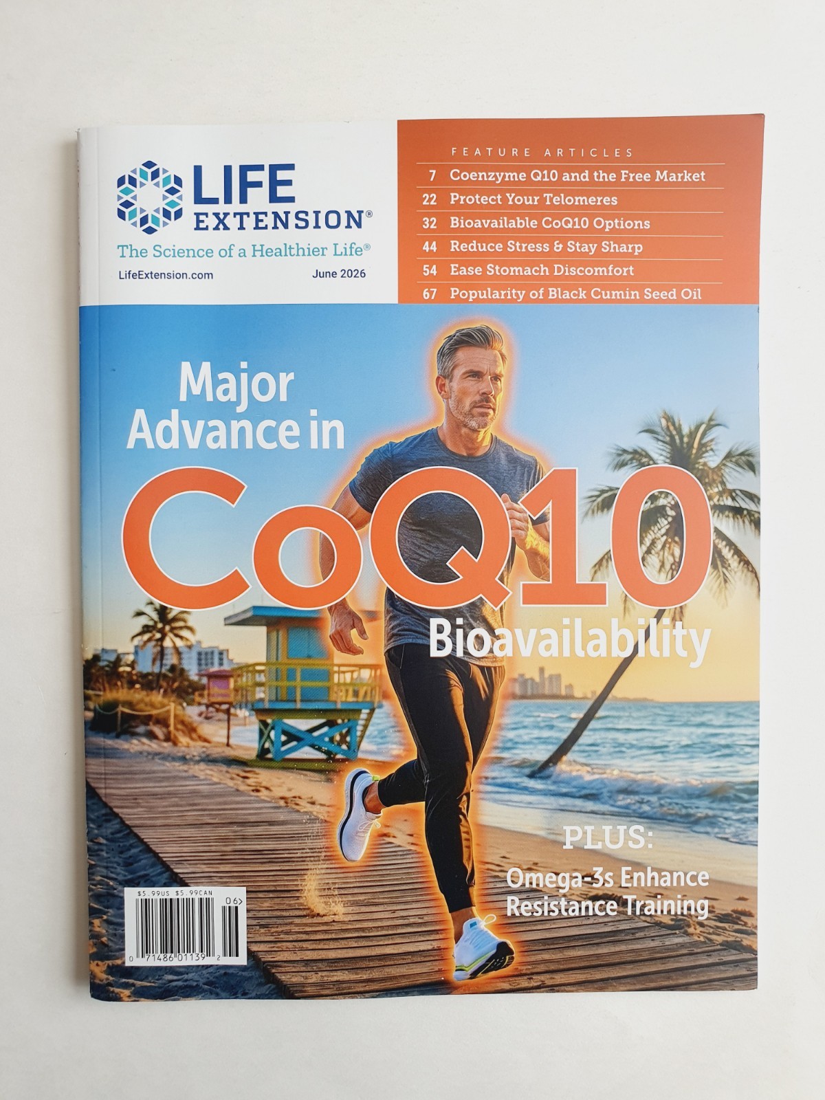 Life Extension Magazine June, 2026 – Major Advance In CoQ10 Bioavailability