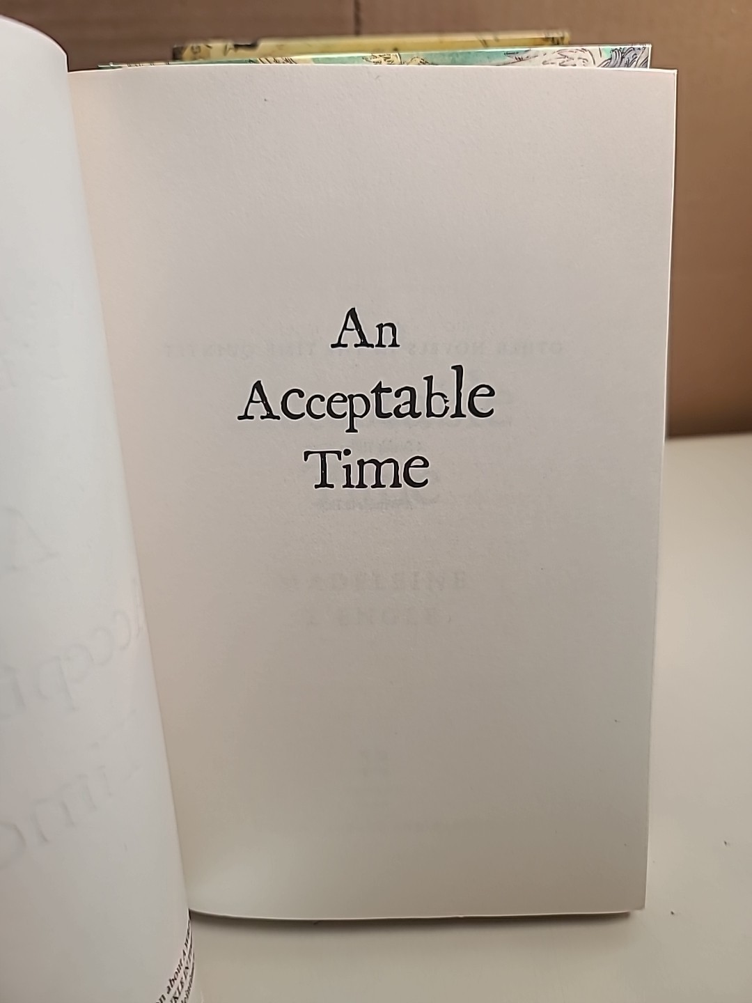 A Wrinkle in Time Madeleine L’Engle Square Fish 2007 13th Printing PB