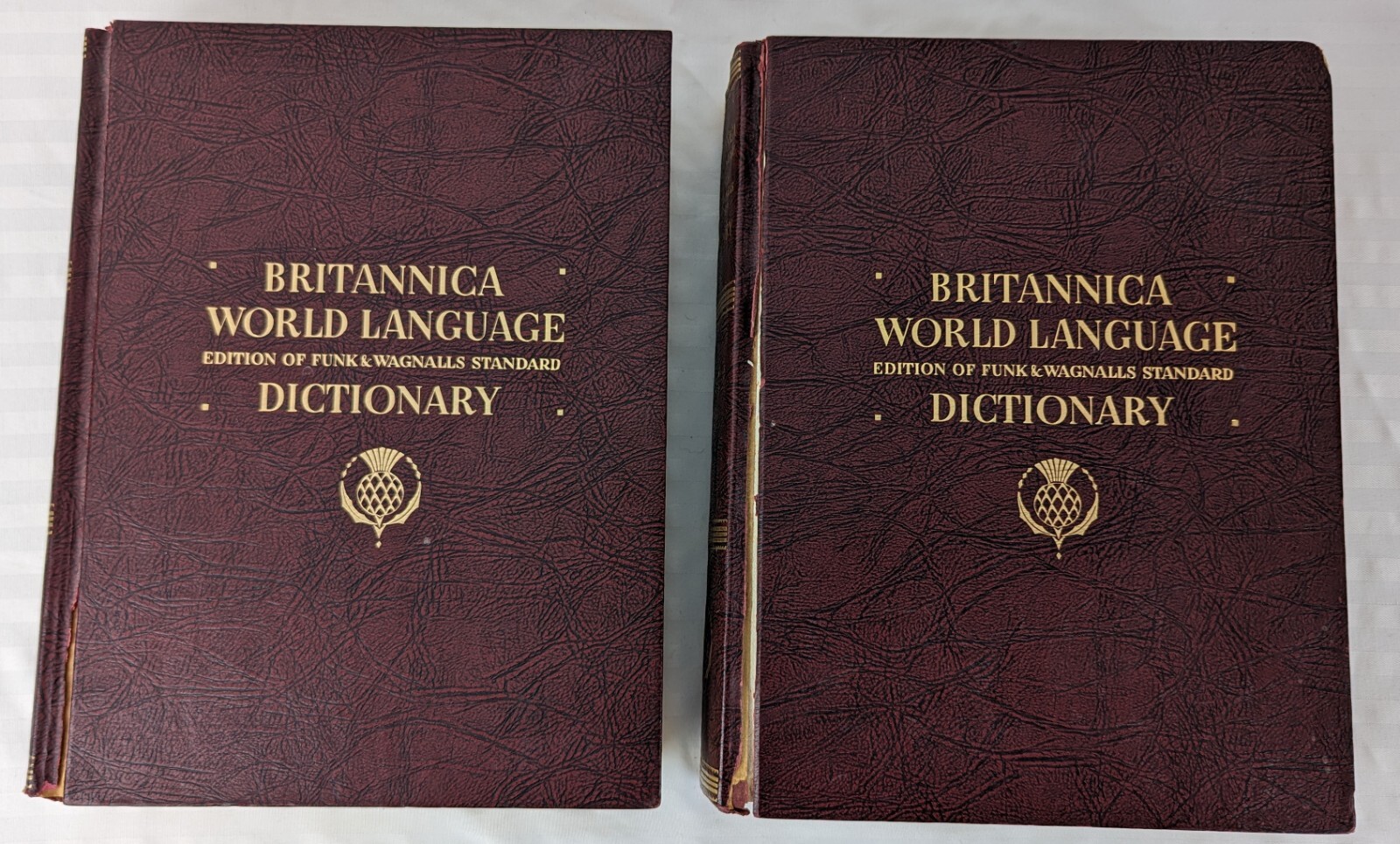 1964 Britannica World Language International Edition Funk Standard Dictionary