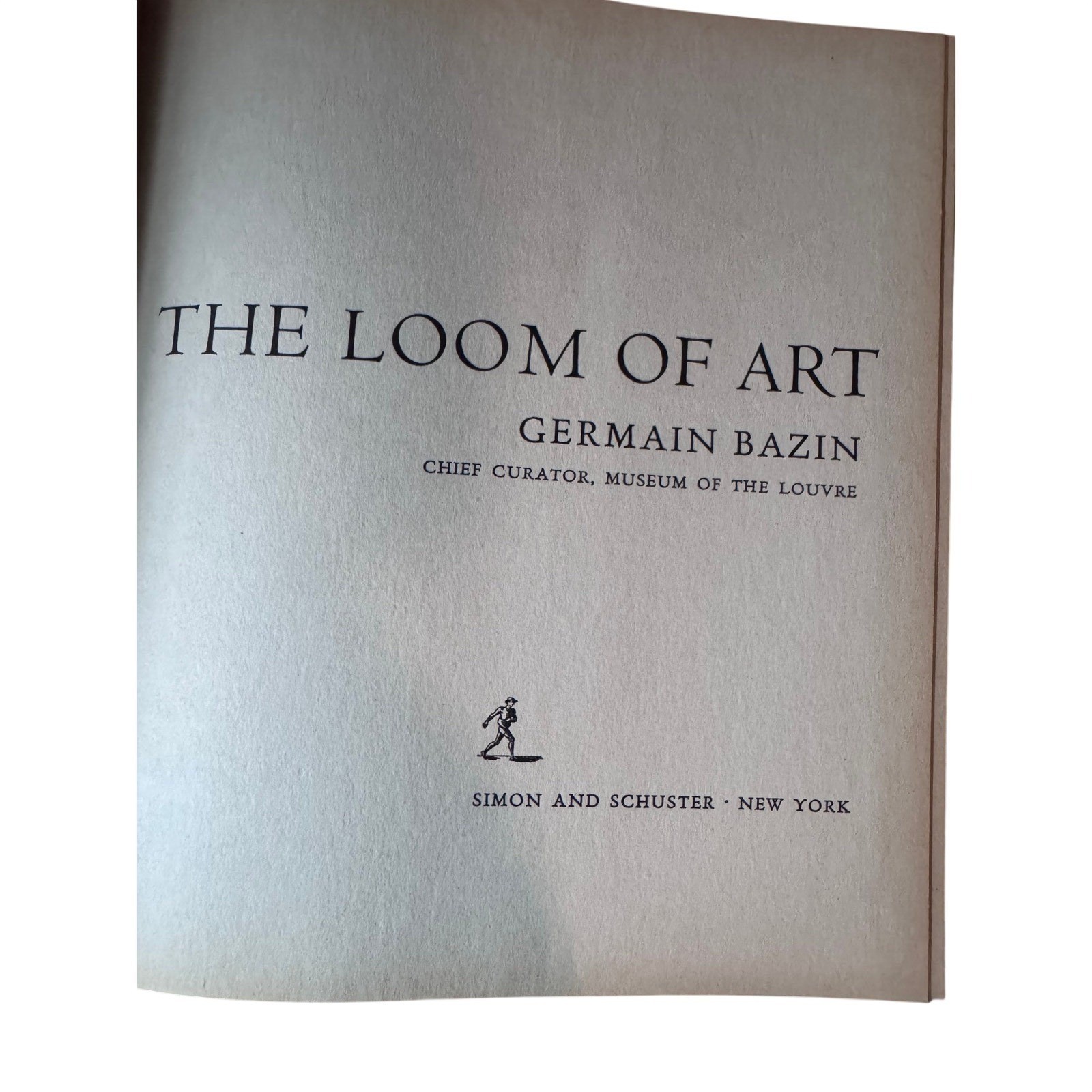 The Loom Of Art Hardcover Germain Bazin Art History Book