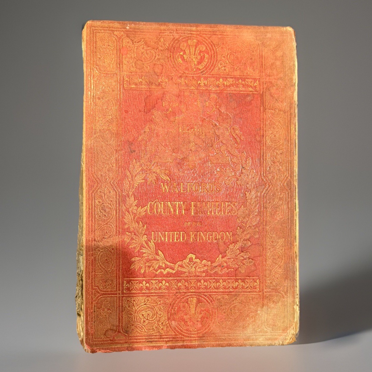 Walford’s County Families of the United Kingdom book – 1898