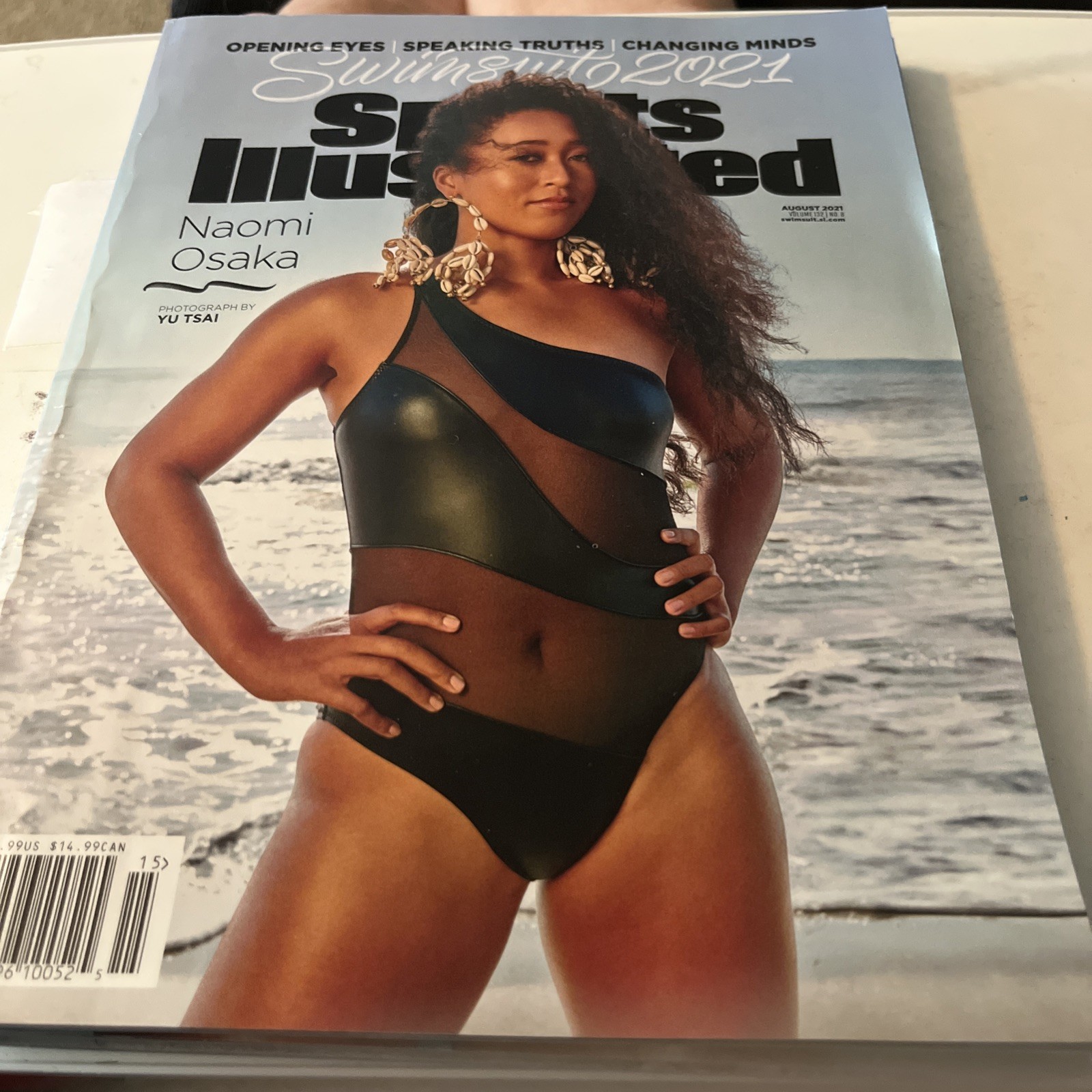 Sports Illustrated Swimsuit 2021 Magazine Naomi Osaka No Label