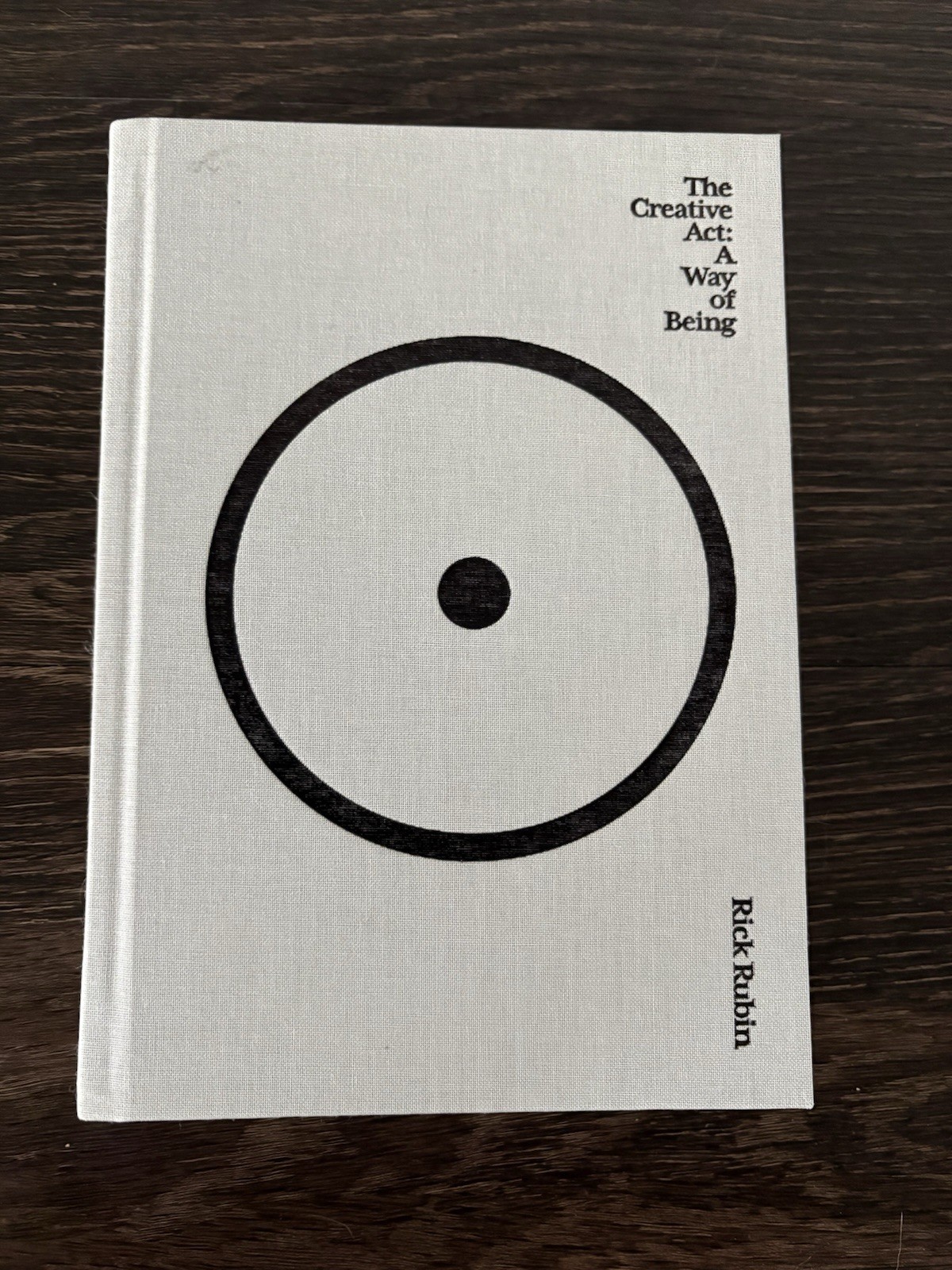 SIGNED «The Creative Act : A Way of Being,» by Rick Rubin (2023, HC)