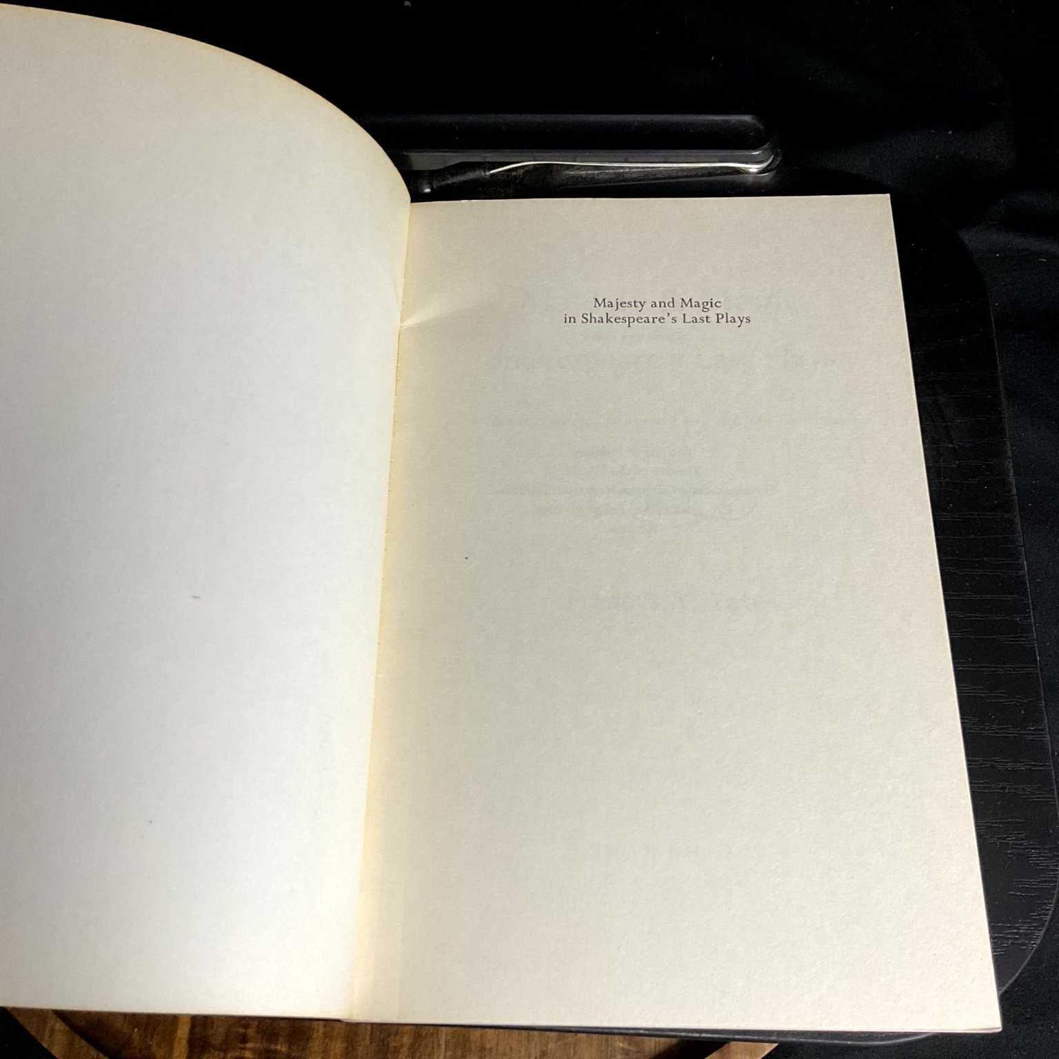 Majesty & Magic in Shakespeare’s Last Plays Frances A. Yates 1978 Illustrated