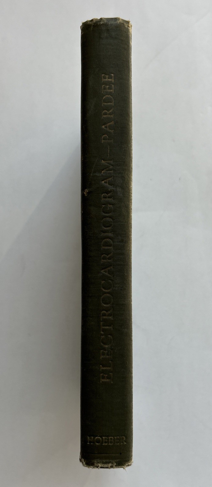 First Edition 1924 Pardee Clinical Aspects Electrocardiogram ECG Cardiology Book