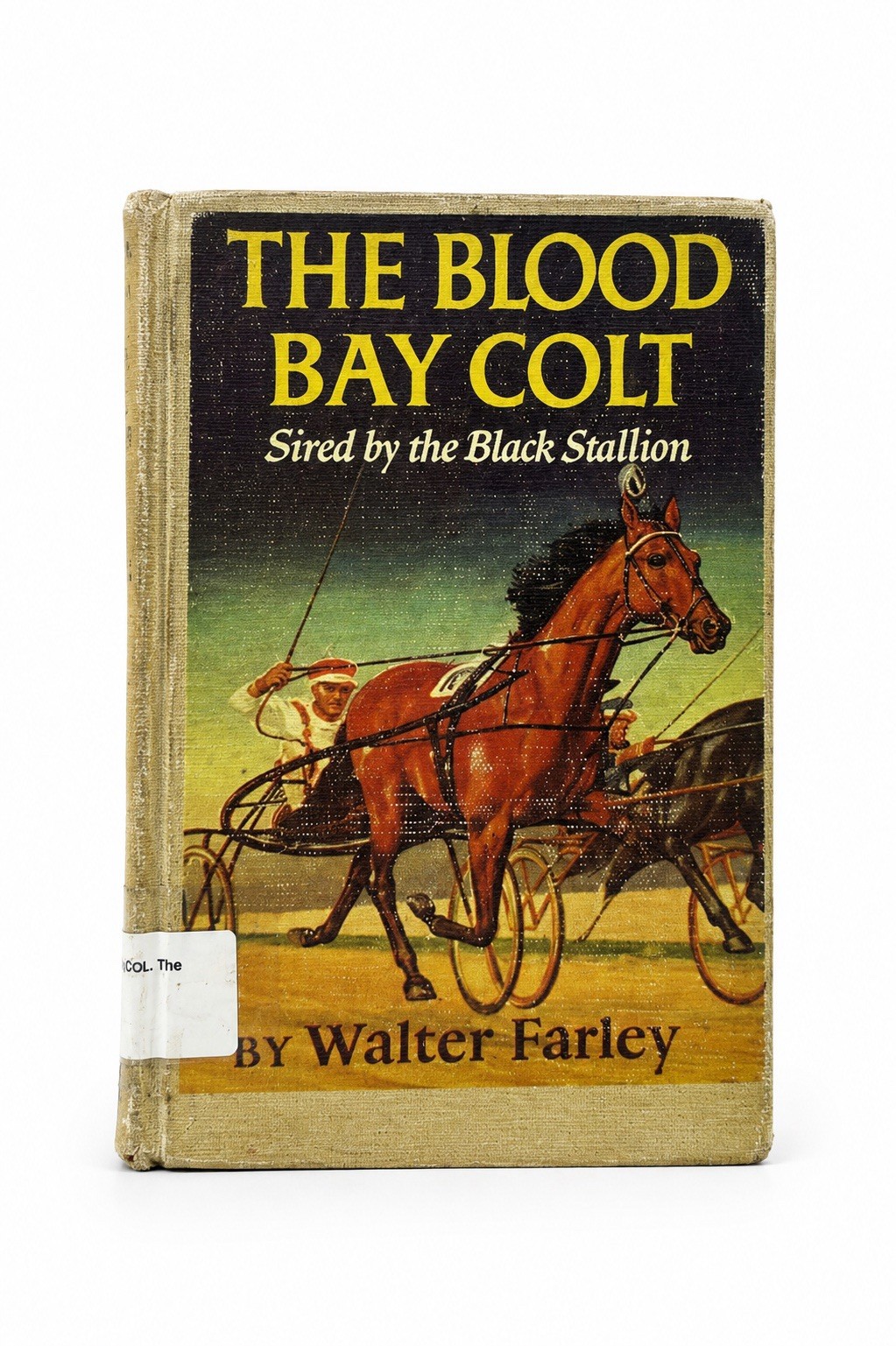 The Blood Bay Colt Walter Farley HC 1950 Random House Ex Library Black Stallion