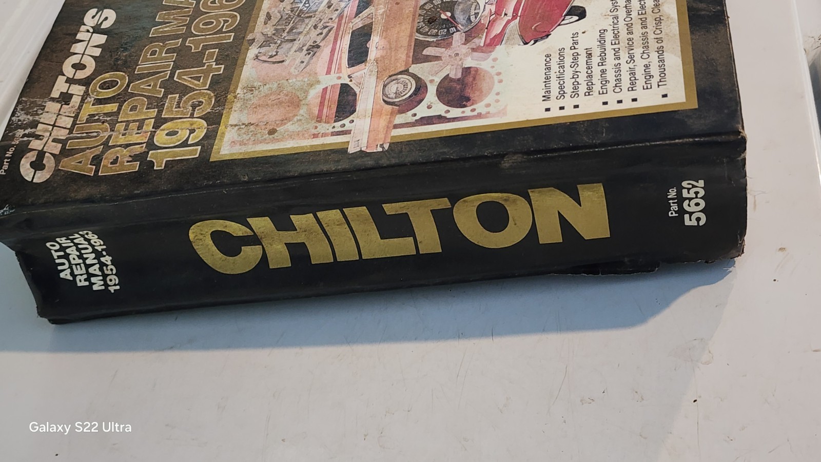 Chilton’s Auto Repair Manual 1954-1963 Collector’s Edition VINTAGE hardcover