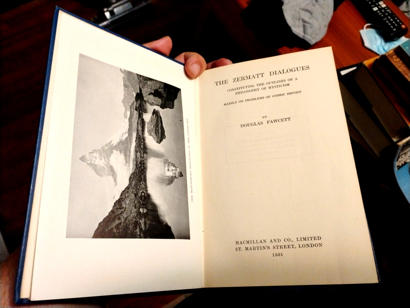 THE ZERMATT DiALOGUES Mysticism ~ FAWCETT 1ST ED. 1931 NEVILLE Goddard’s Mentor